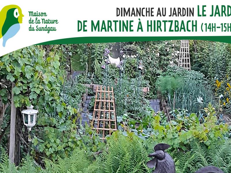 Le jardin de Martine à Hirtzbach