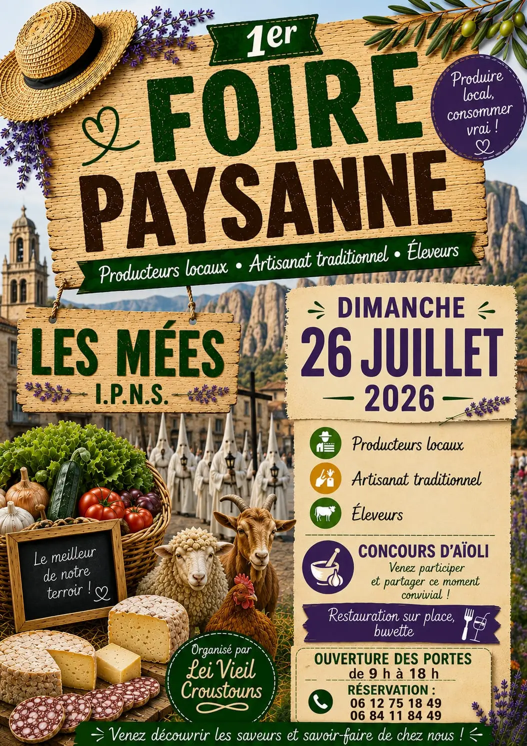 Foire paysanne aux Mées