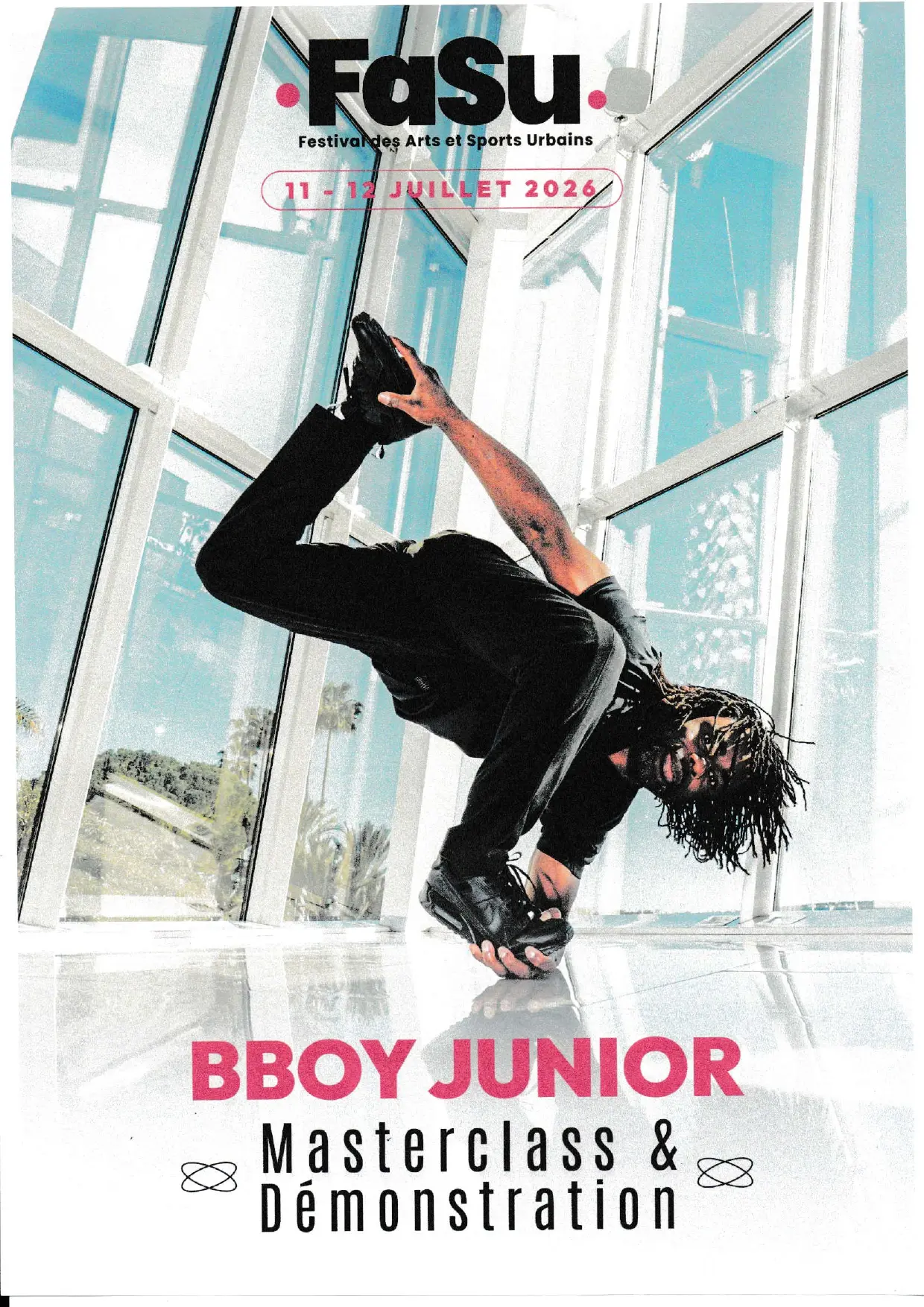 Masterclass de Break Dance dans le cadre du Festival des Arts et Sports Urbains
