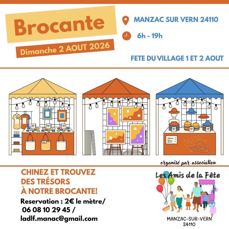 Brocante de la fête du village