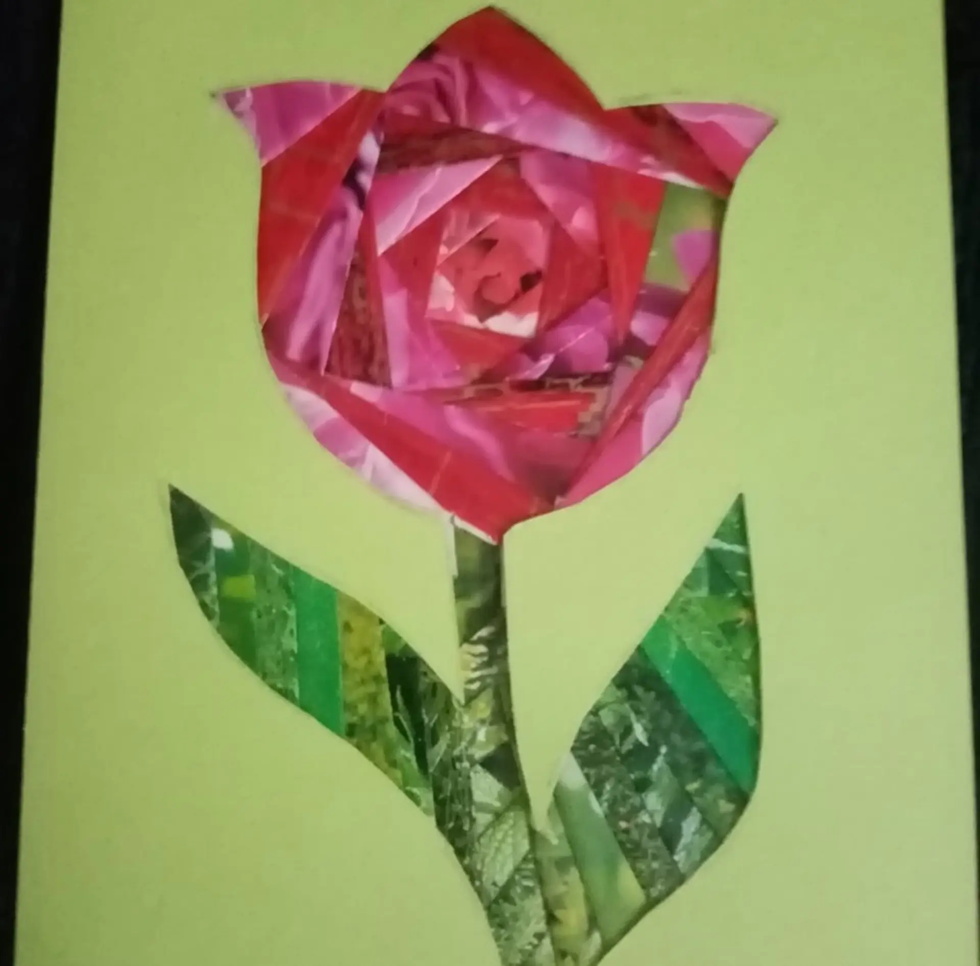 Atelier de pliage en Iris