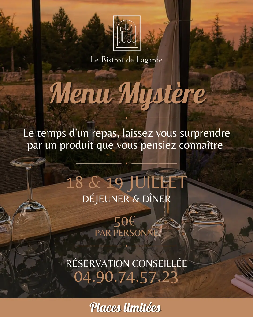 Menu Mystère