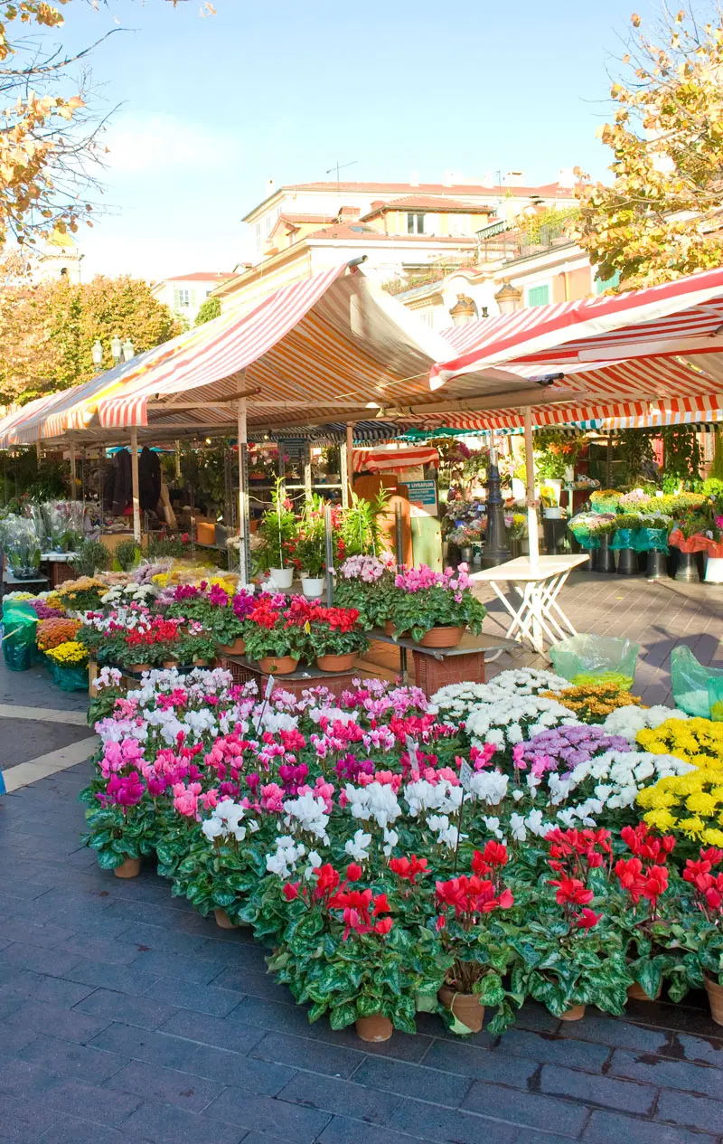 Marché aux Fleurs Cours Saleya