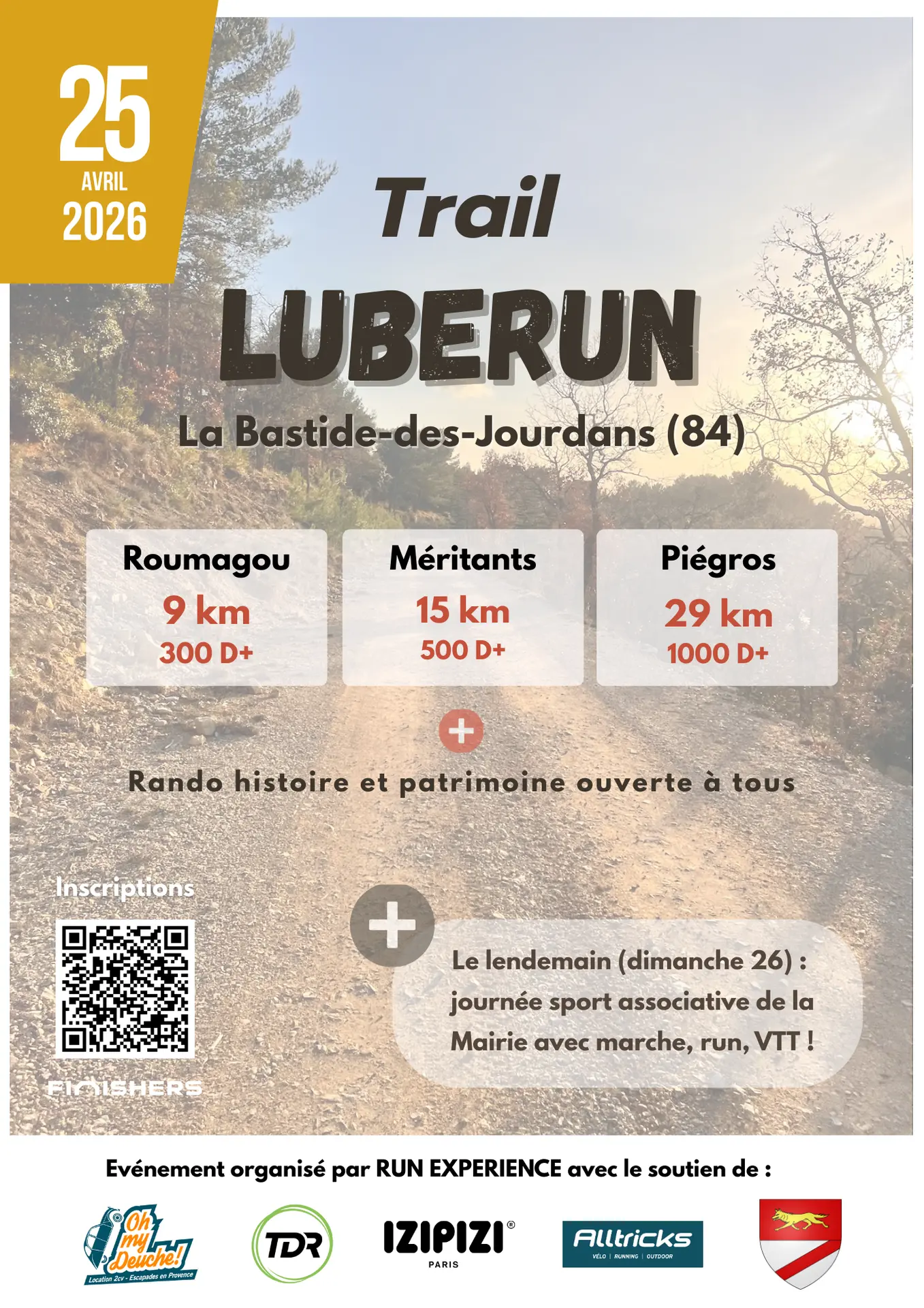 LUBERUN Trail à La Bastide des Jourdans