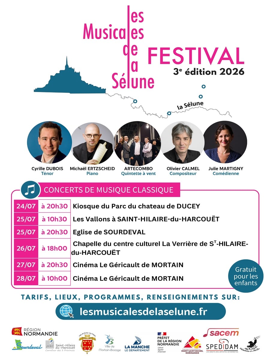 Les musicales de la Sélune > Concert de musique classique Cyrille Dubois ténor, quintette ArteCombo