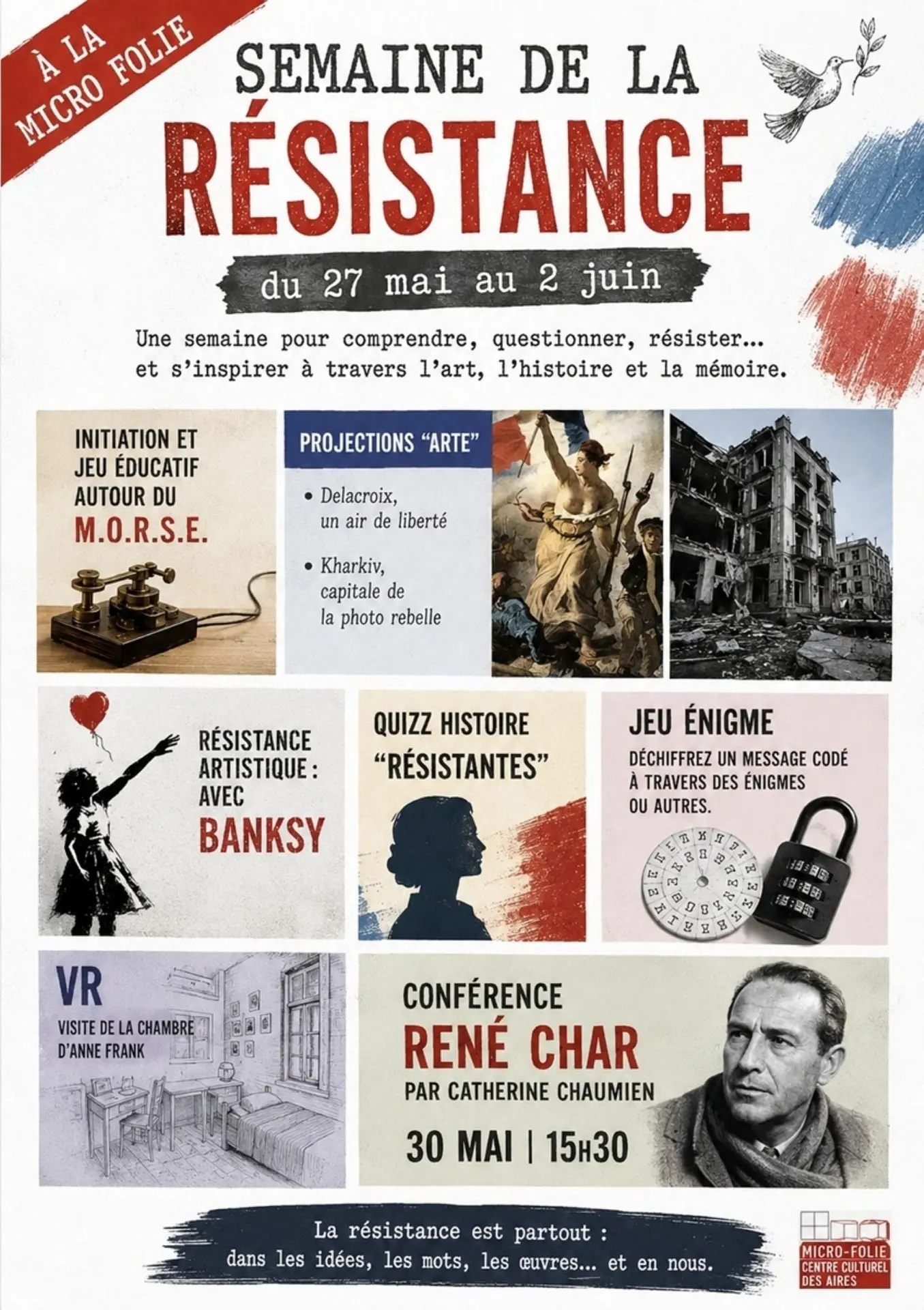 Micro-folie à Sault : Semaine de la Résistance