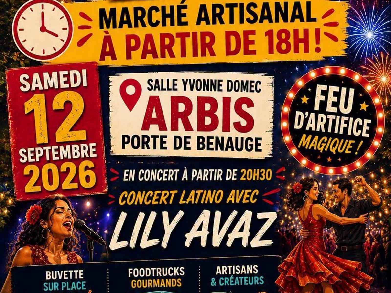 Marché artisanal et gourmand