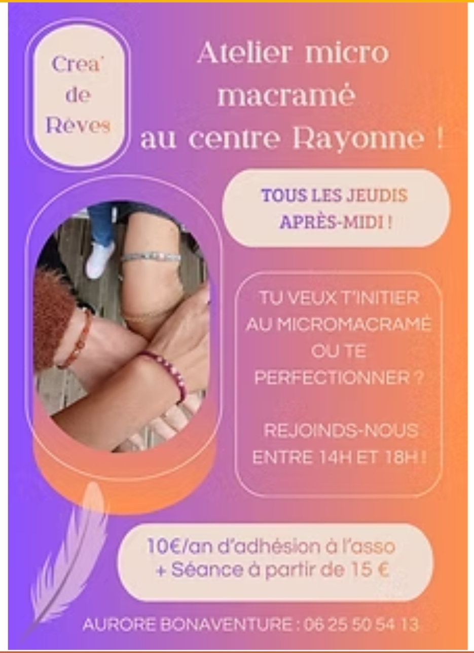 ATELIER MICRO MACRAMÉ