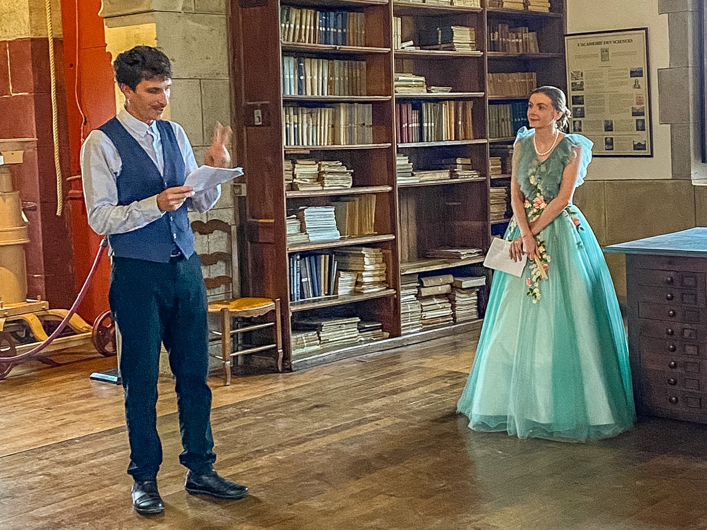 Visite "costumée" du Château Abbadia