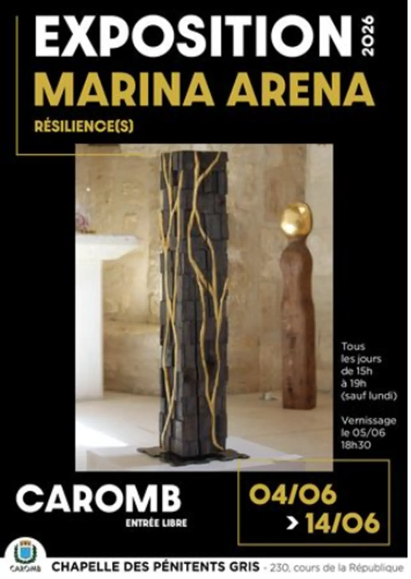 Exposition de Marina Arena : "Résilience(s)"