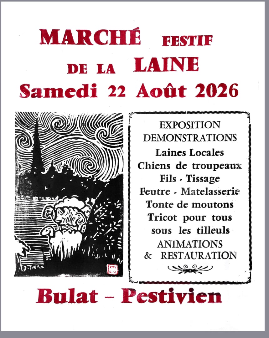 Marché festif de la laine