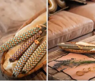 Atelier créatif artisanal :Création d'un fuseau de lavande