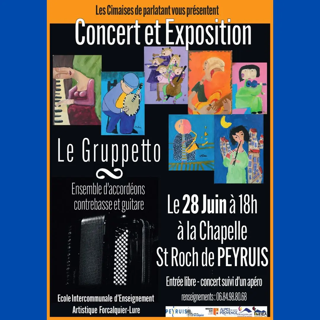Concert et exposition : « Le Grupetto »