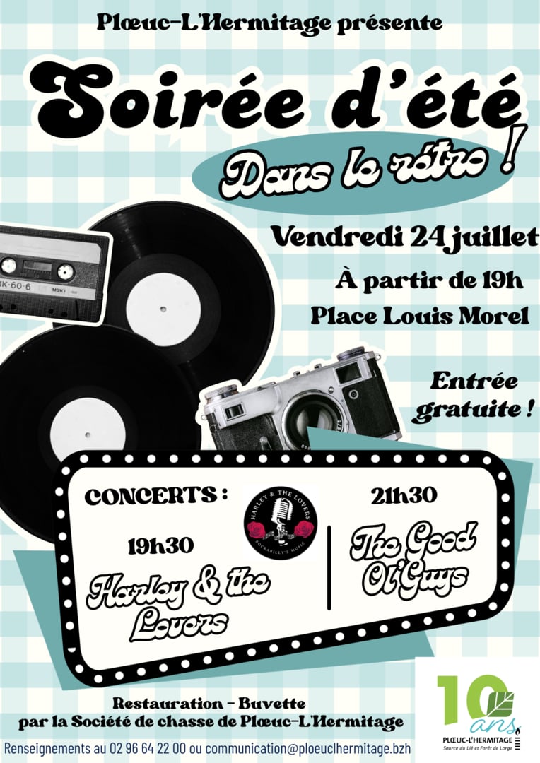 Animation – Soirée D’Été – Dans le Rétro