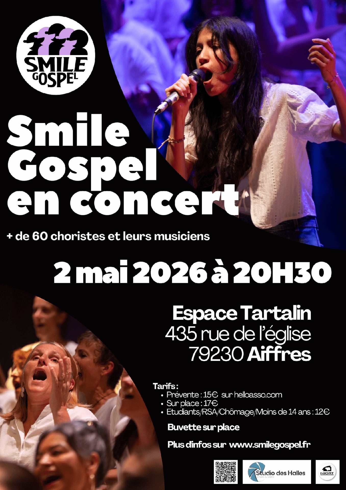 Concert Smile Gospel à Aiffres