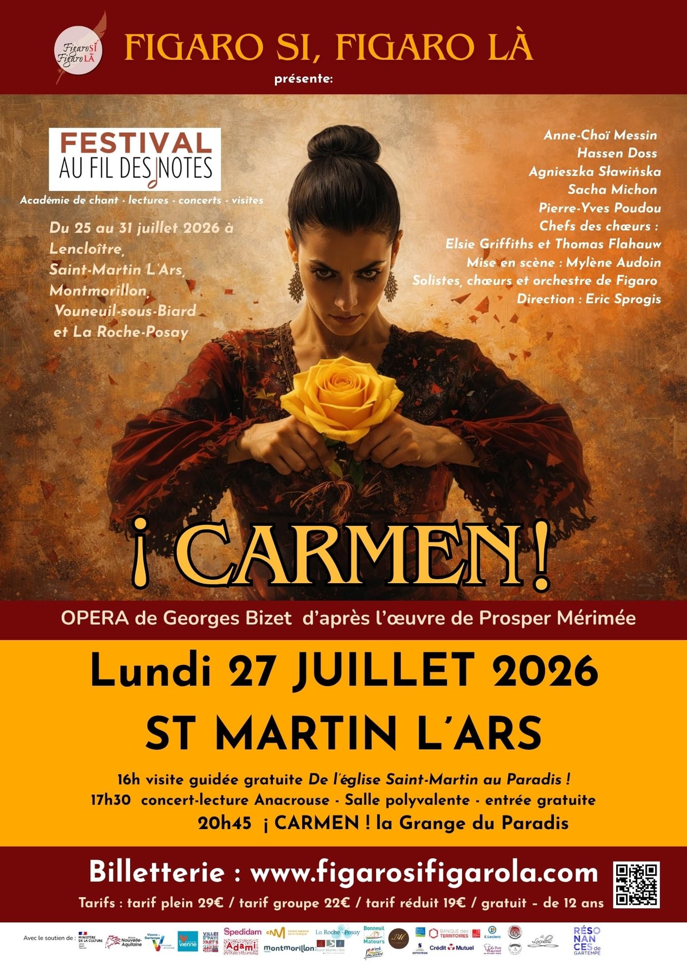 Carmen ! : opéra de G.Bizet par la Cie Figaro Si Figaro Là