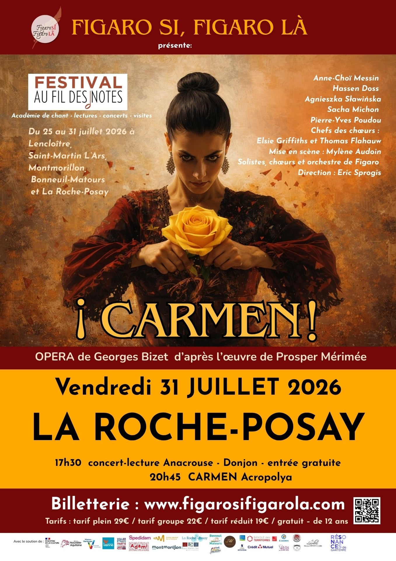 Carmen ! : opéra de G.Bizet par la Cie Figaro Si Figaro Là