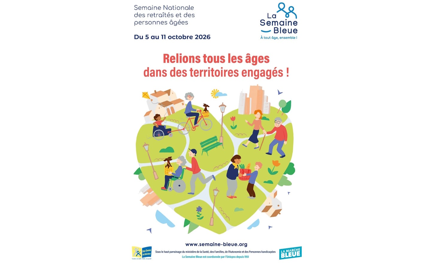 La semaine bleue : marche bleue
