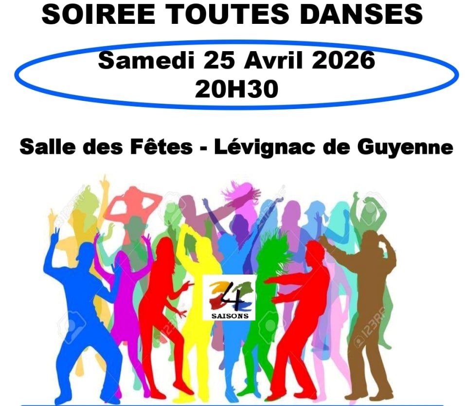 Soirée Toutes Danses des 4 Saisons