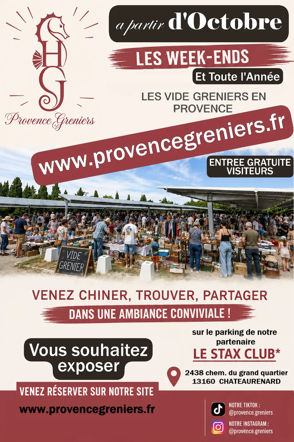 Les Vide Greniers en Provence