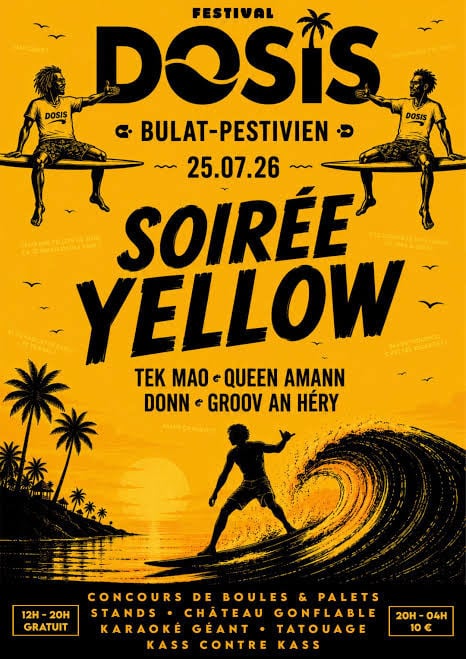 Festival Dosis – Soirée Yellow