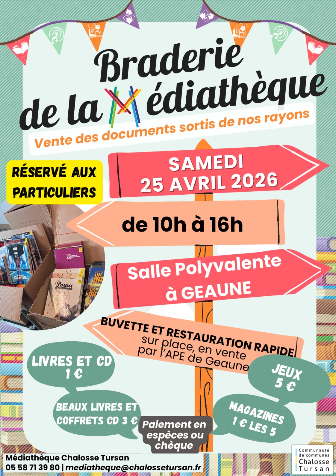 Braderie de la Médiathèque