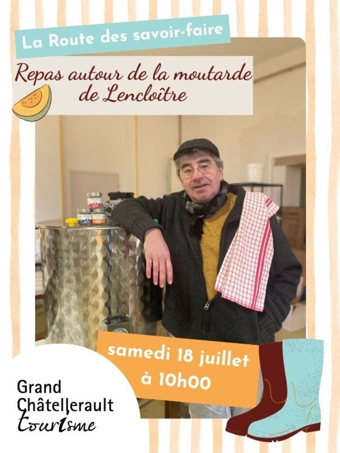 Secrets de fabrication et préparation d'un repas avec la moutarde locale