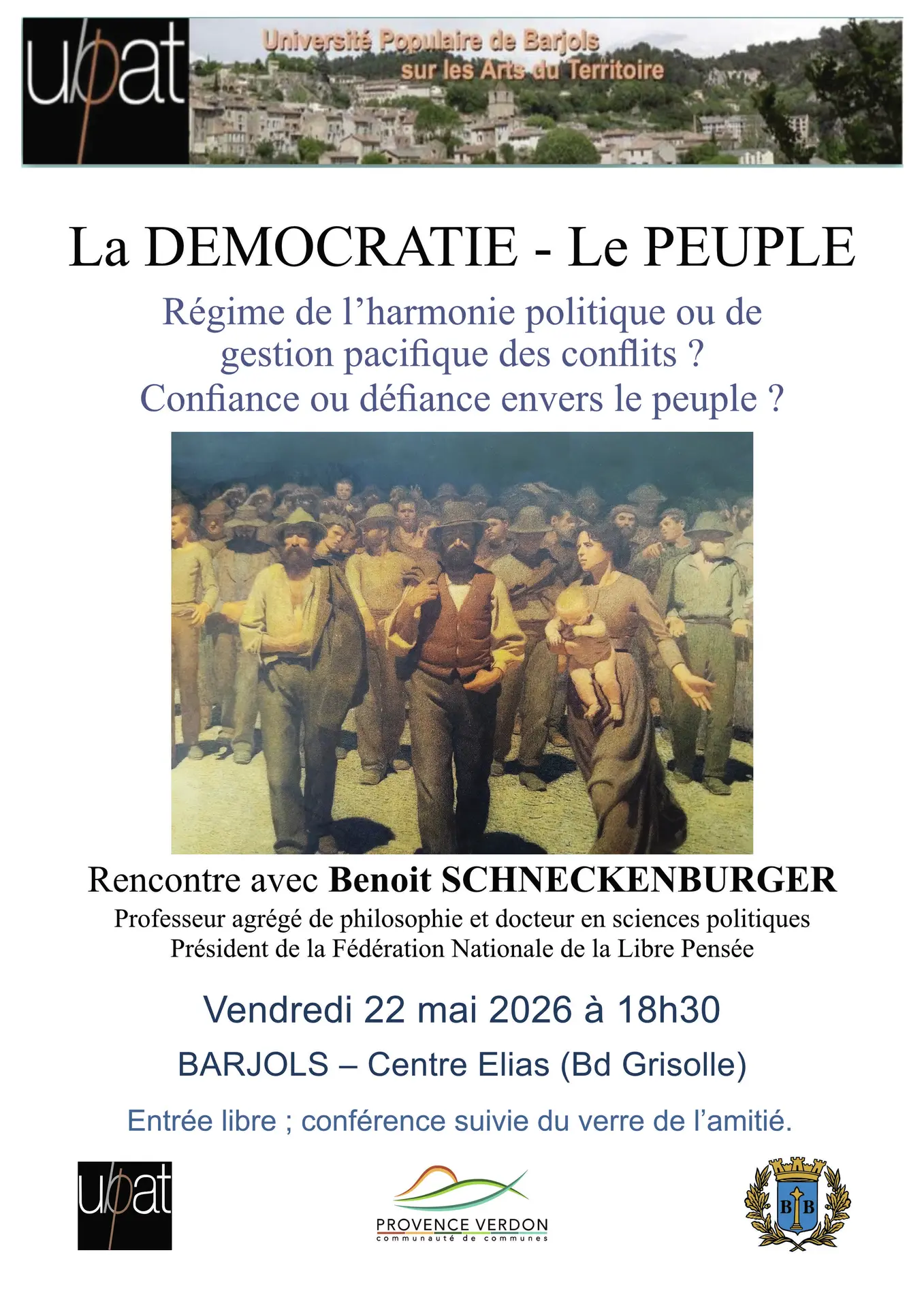 Conférence UBAT : La Démocratie - le Peuple