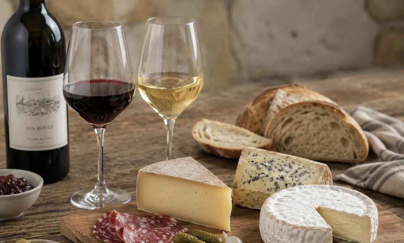 Découverte des saveurs, des fromages et des vins de la région