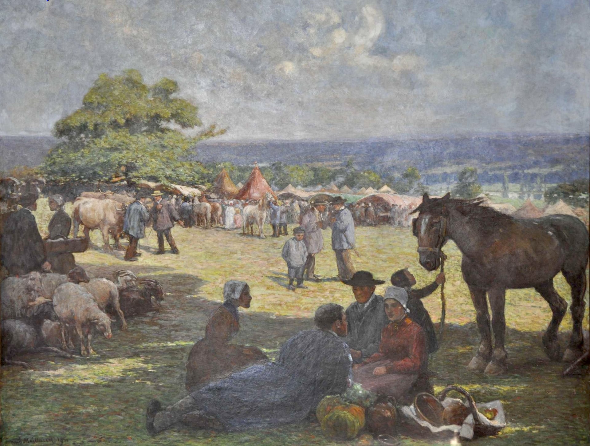 Exposition Fernand MAILLAUD, le peintre de la vie rurale - Musée Hôtel Lépinat