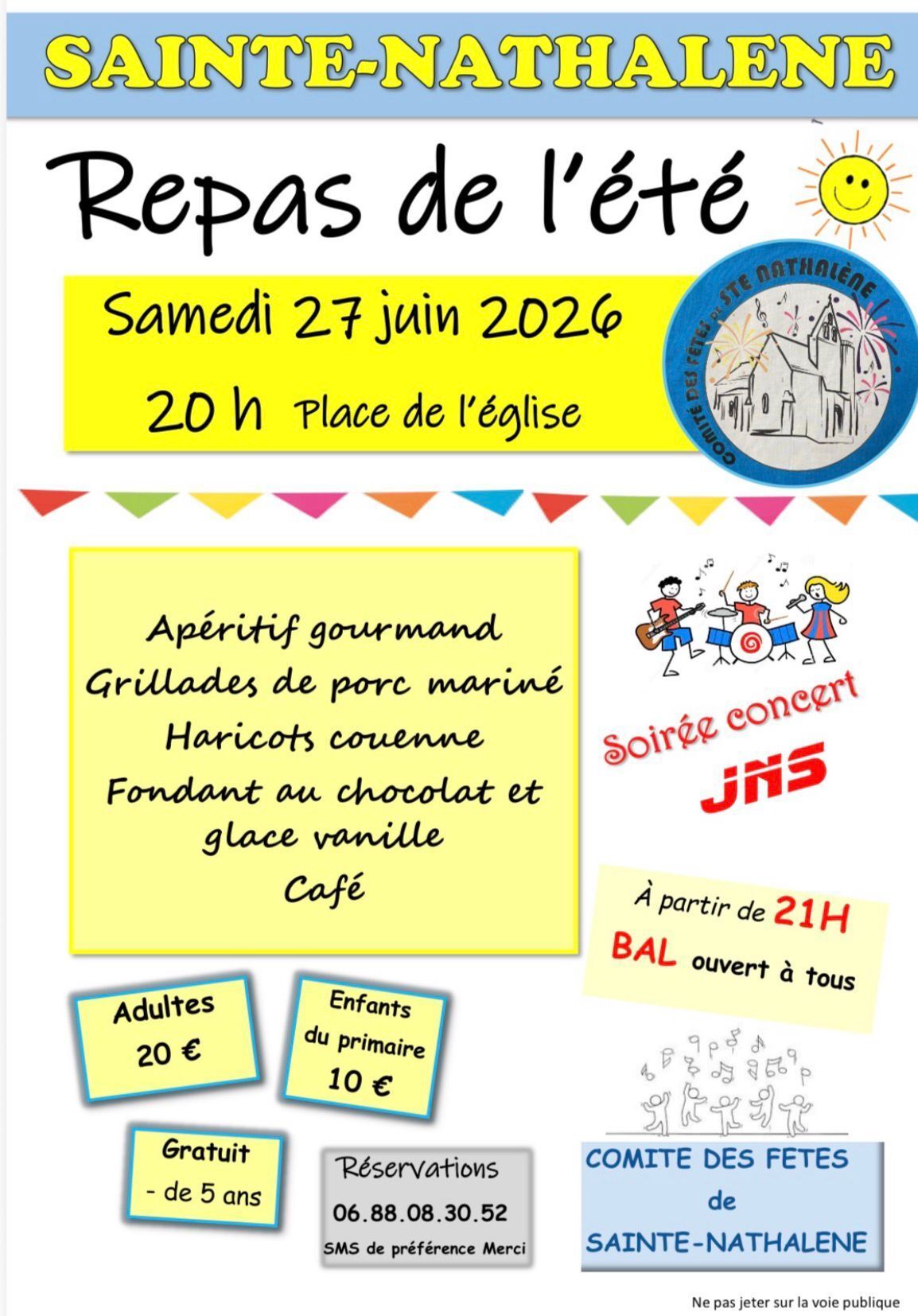 Repas d'été