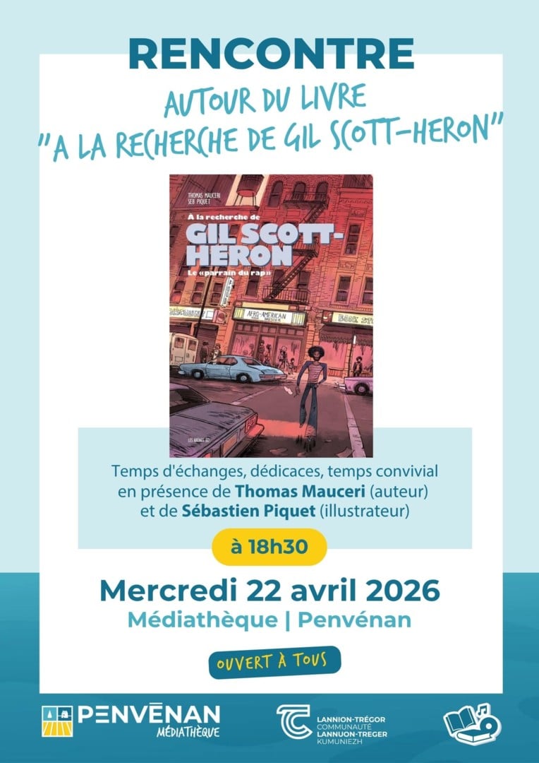 Rencontre autour du livre «A la recherche de Gil Scott-Heron»