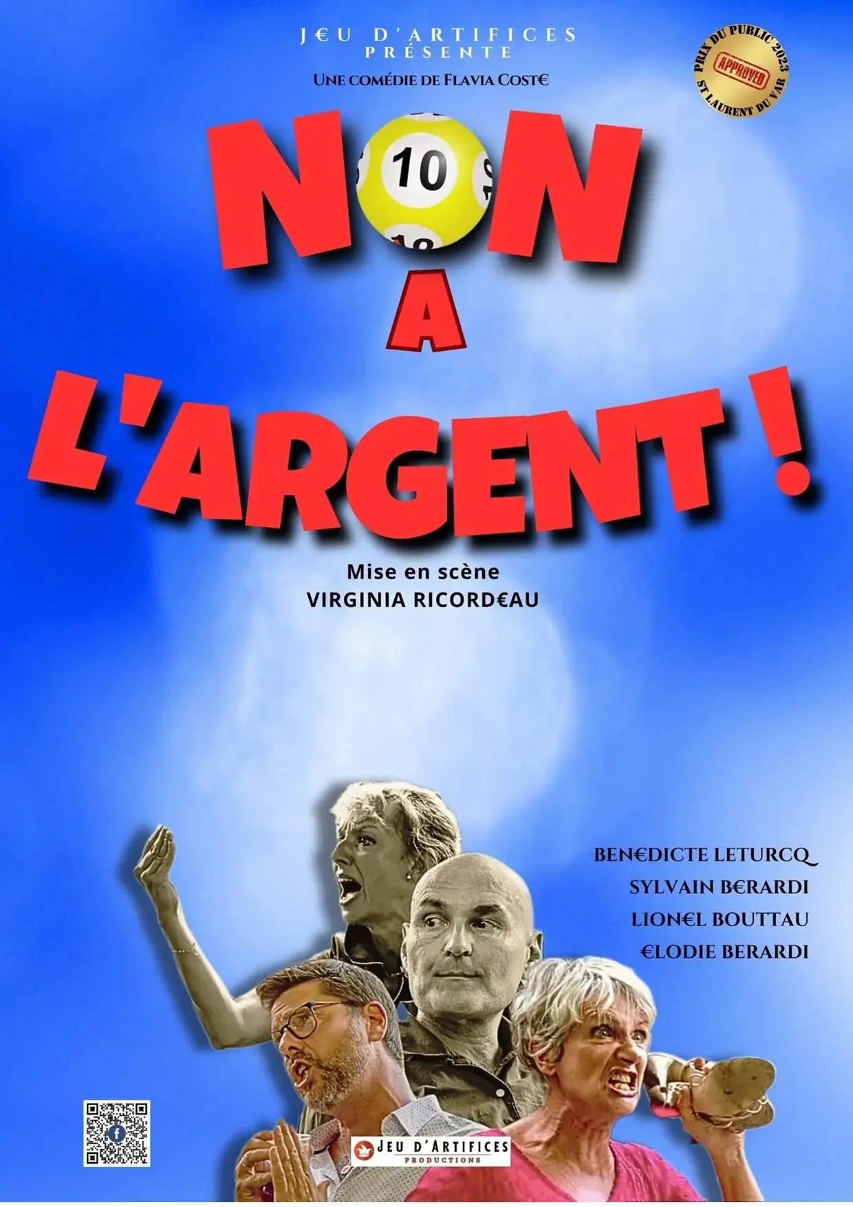 Festival de théâtre des 3 Villages : "Non à l'argent !"