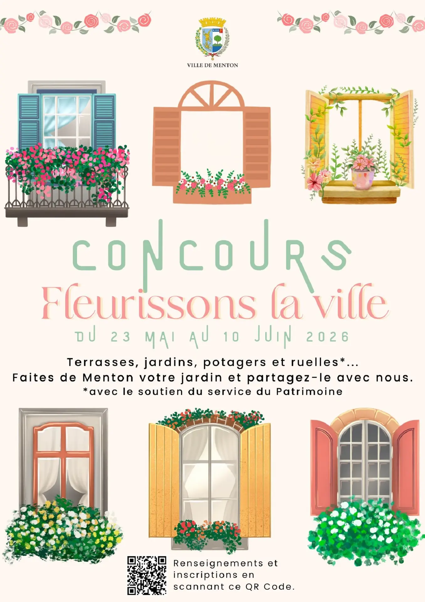 Concours fleurissons la ville