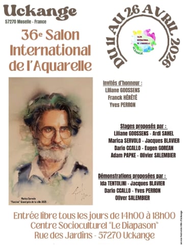 36ème Salon International de l'Aquarelle