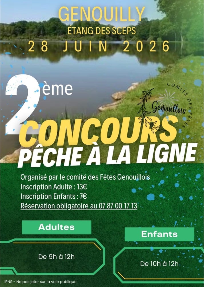 2éme concours de pêche à la ligne