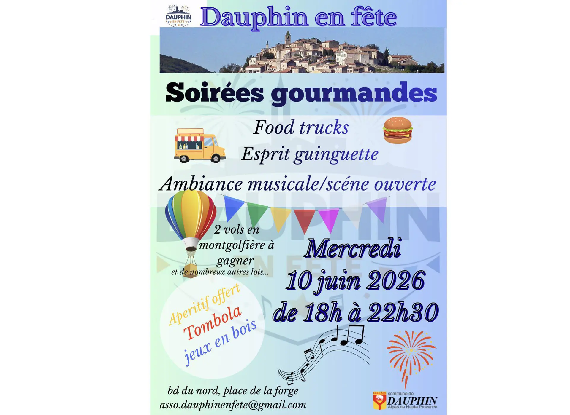 1ère Soirée gourmande de l'été