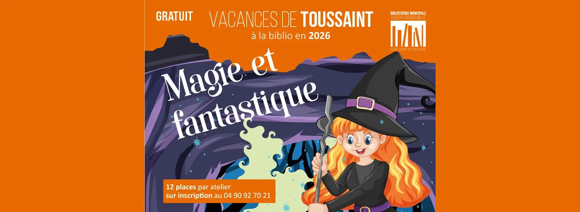 Vacances de la toussaint à la bibliothèque