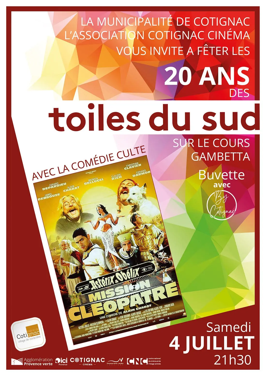 Projection de film : Astérix et Obélix, mission Cléopatre