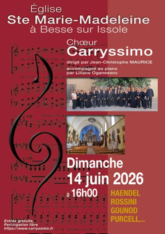 Concert à l'église Sainte-Marie-Madeleine
