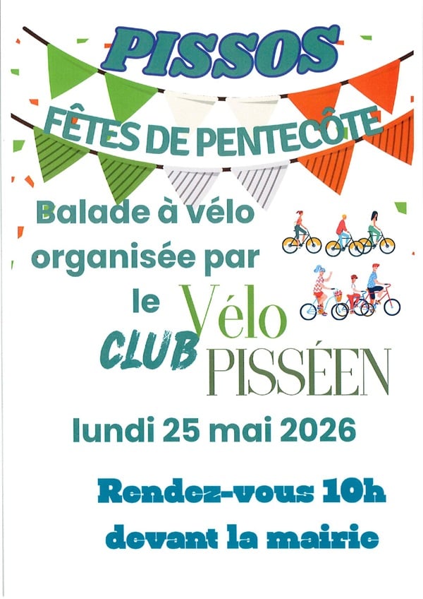 Balade à Vélo pour les fêtes locales de Pentecôte