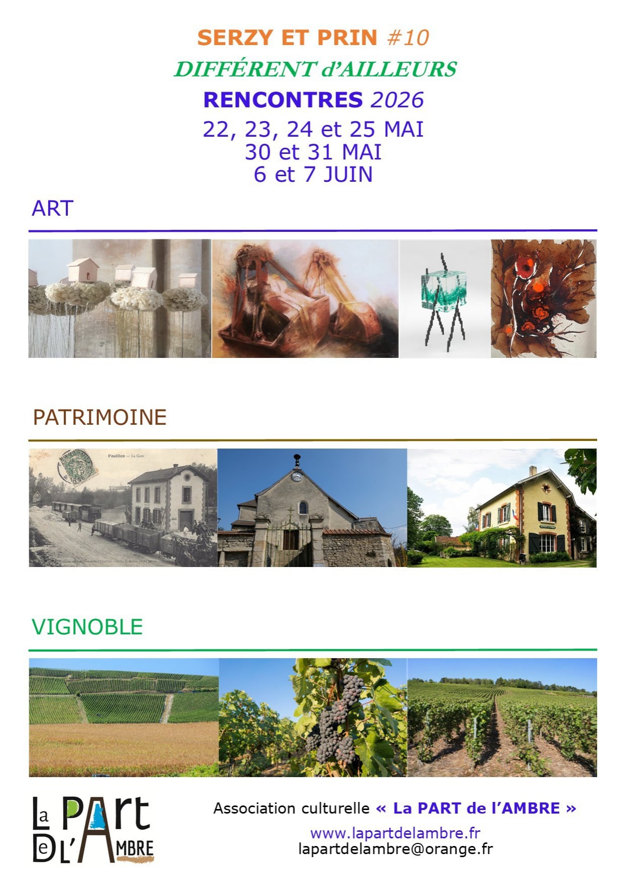 Différent d'ailleurs - Rencontres 2026