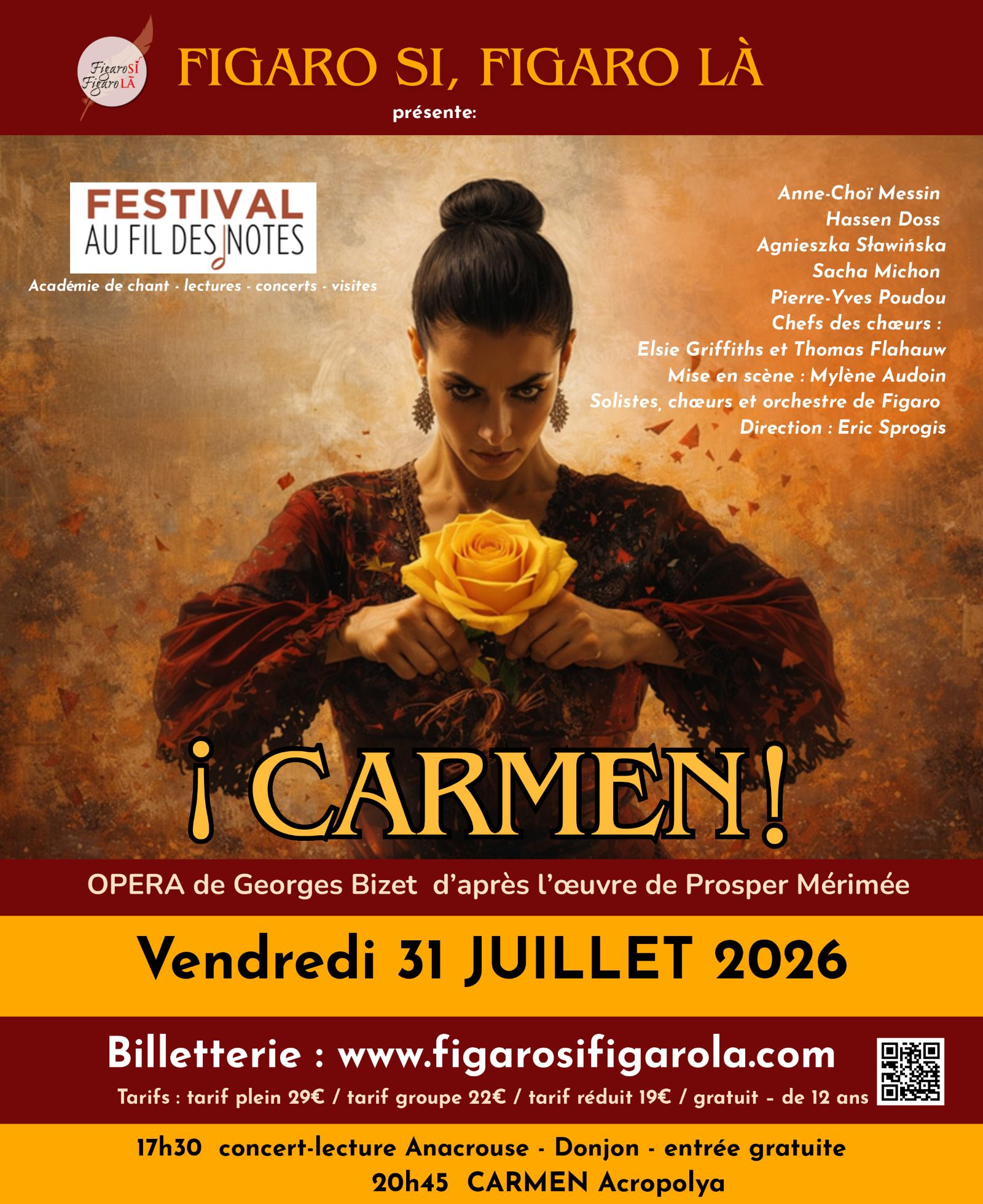 Carmen, opéra de Georges BIZET