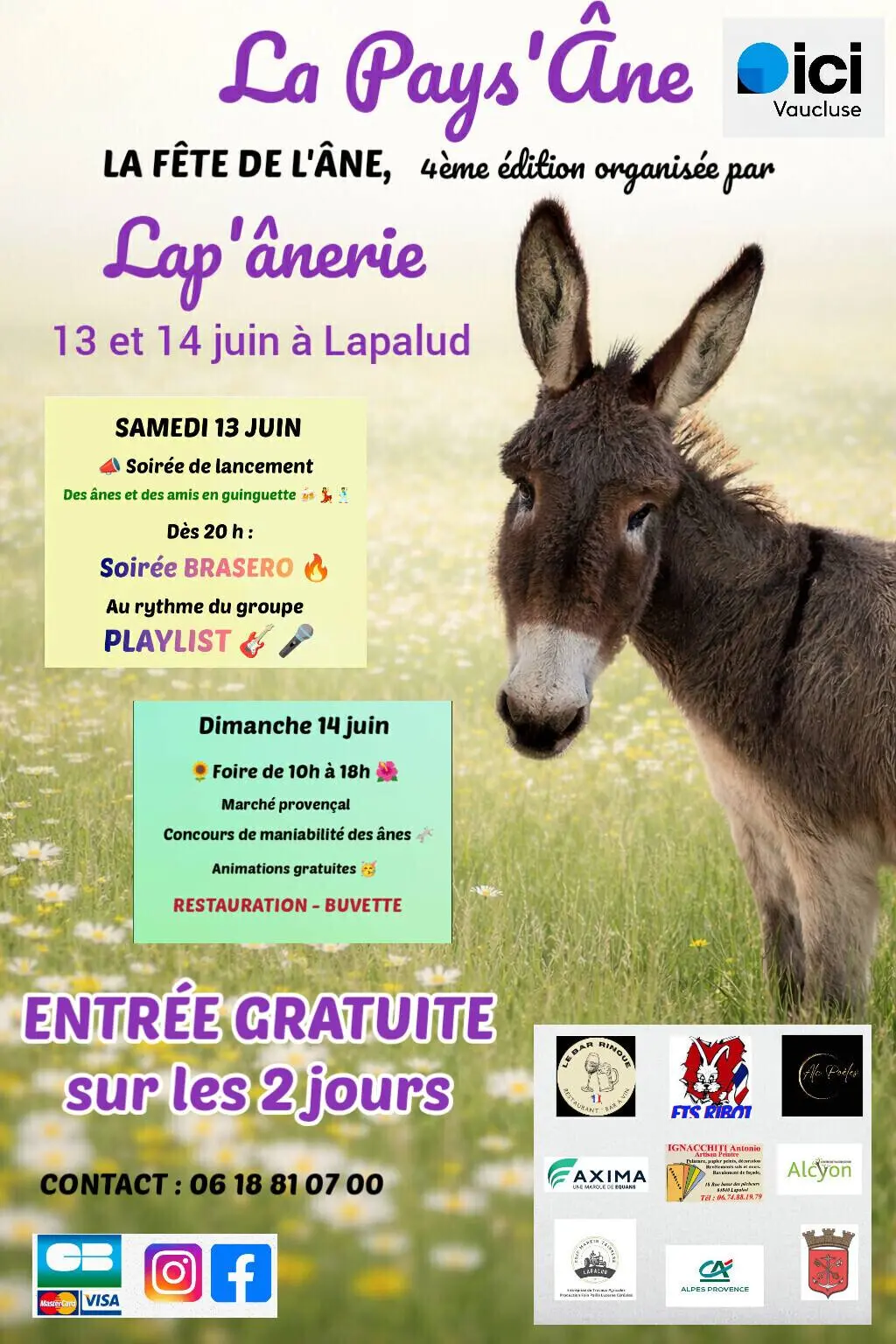 La Pays'Ane : 4ème fête aux ânes