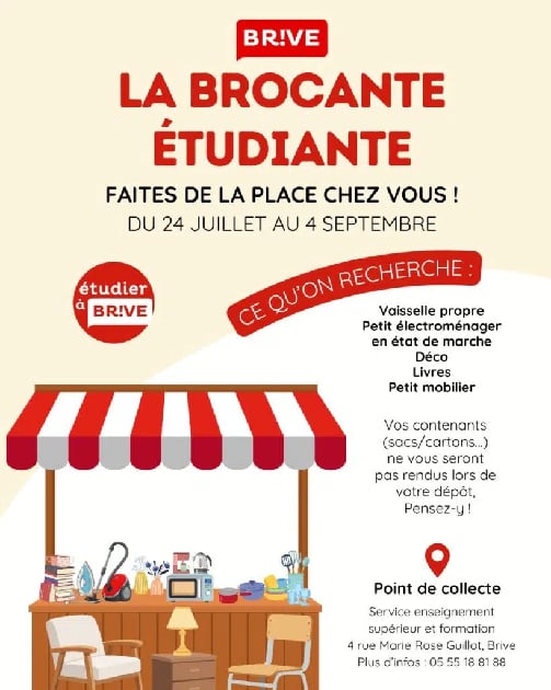 La brocante étudiante