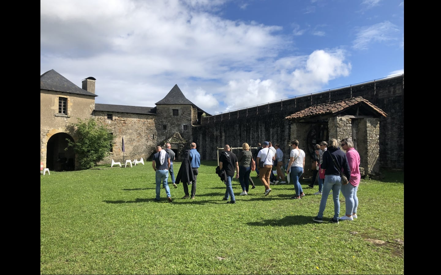 Visite guidée du château fort de Mauléon et son bourg castral