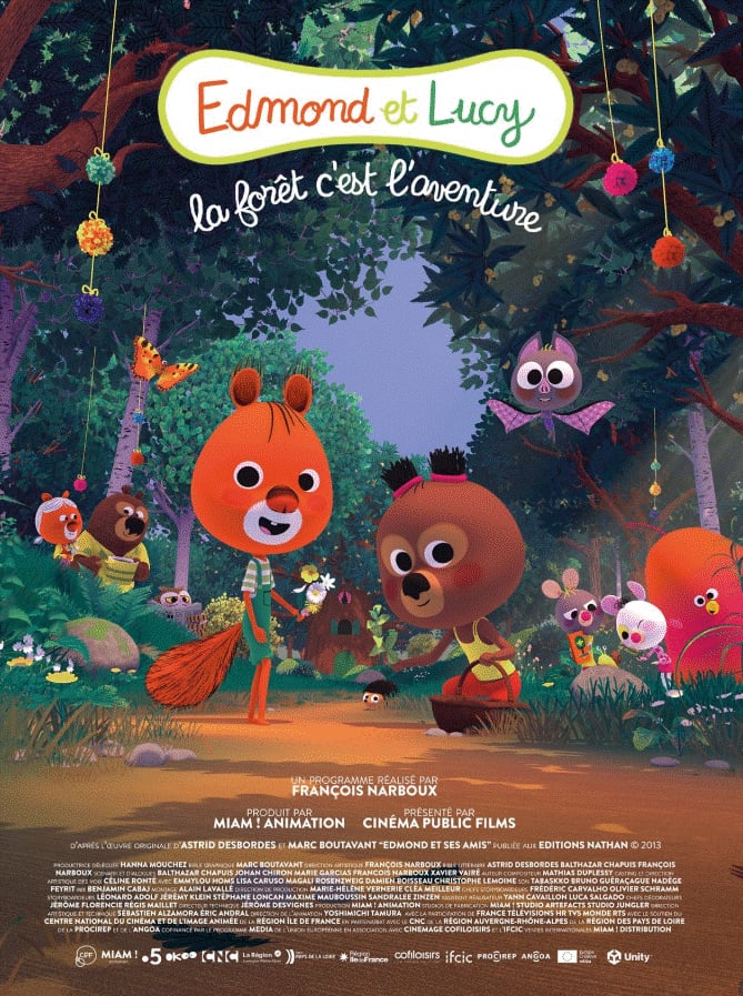 Cinéma Arudy : Edmond et Lucy - La forêt, c'est l'aventure