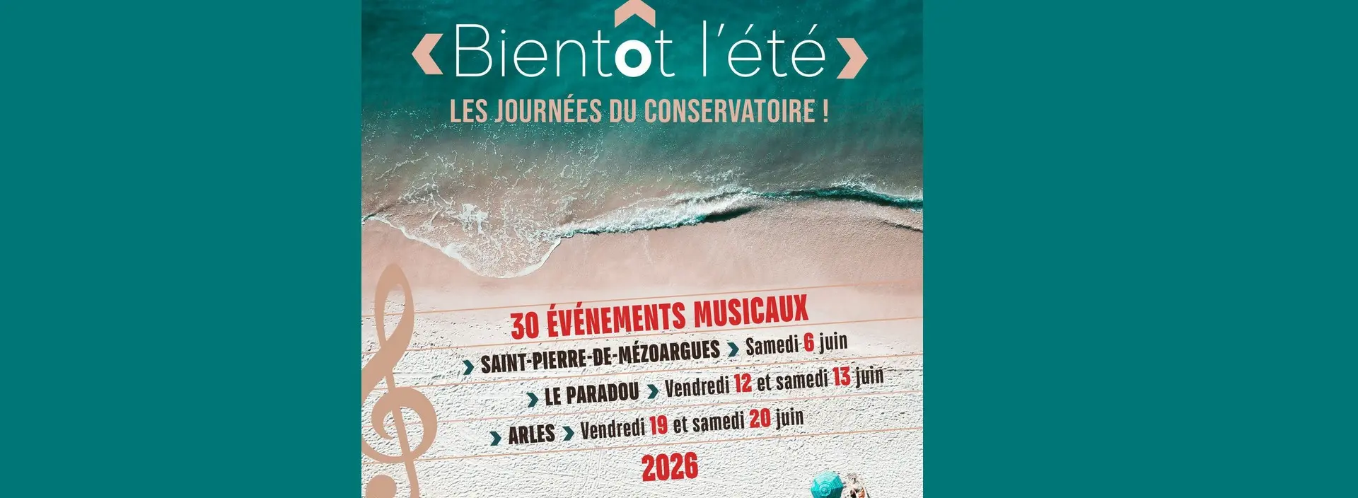 Concerts "Bientôt l'été" - Les journées du conservatoire - Paradou