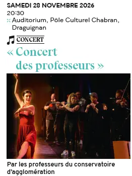 Concert des professeurs