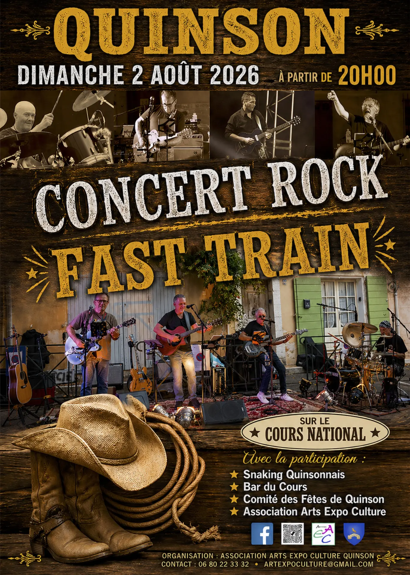 Concert rock